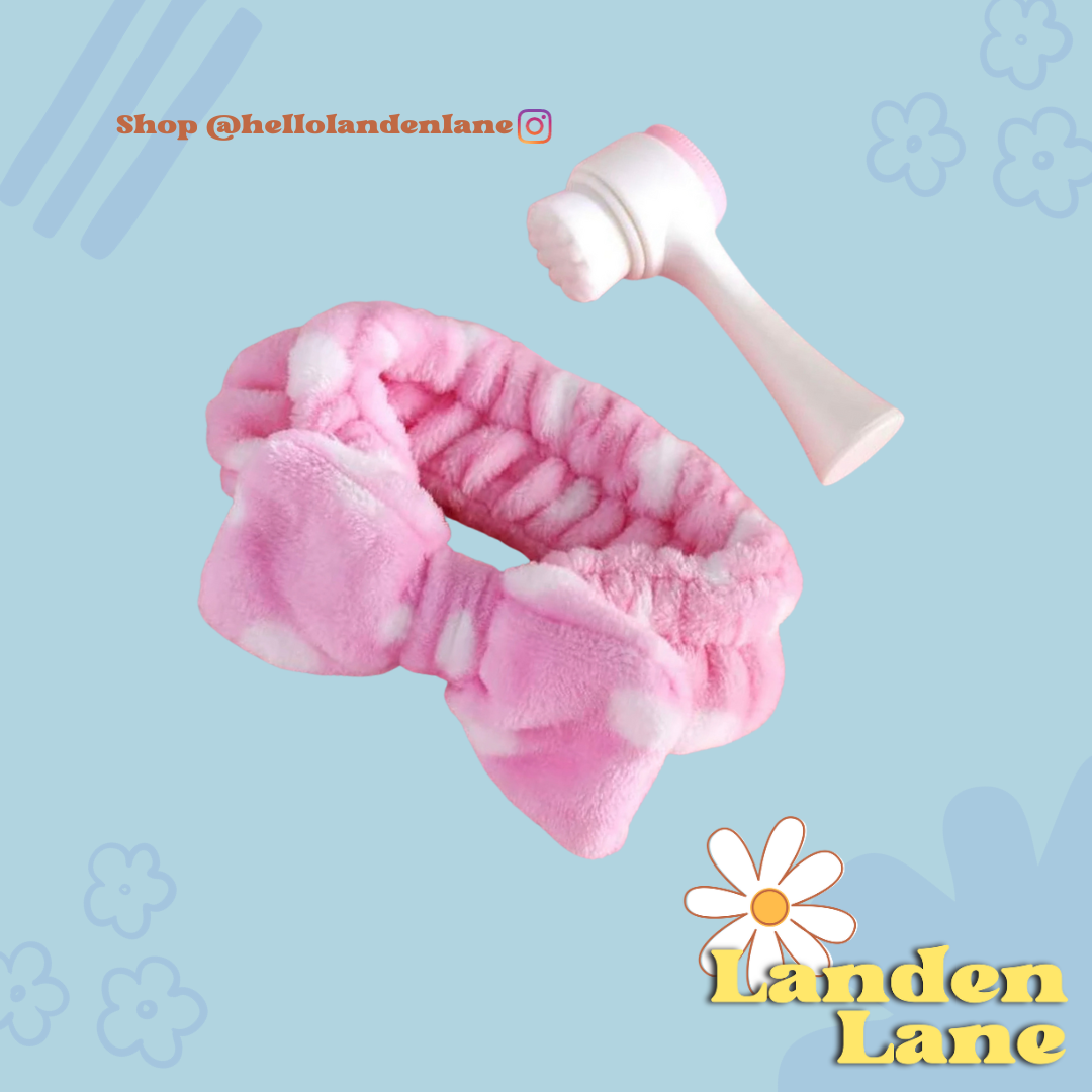 Pink brush and hair pullerback’er