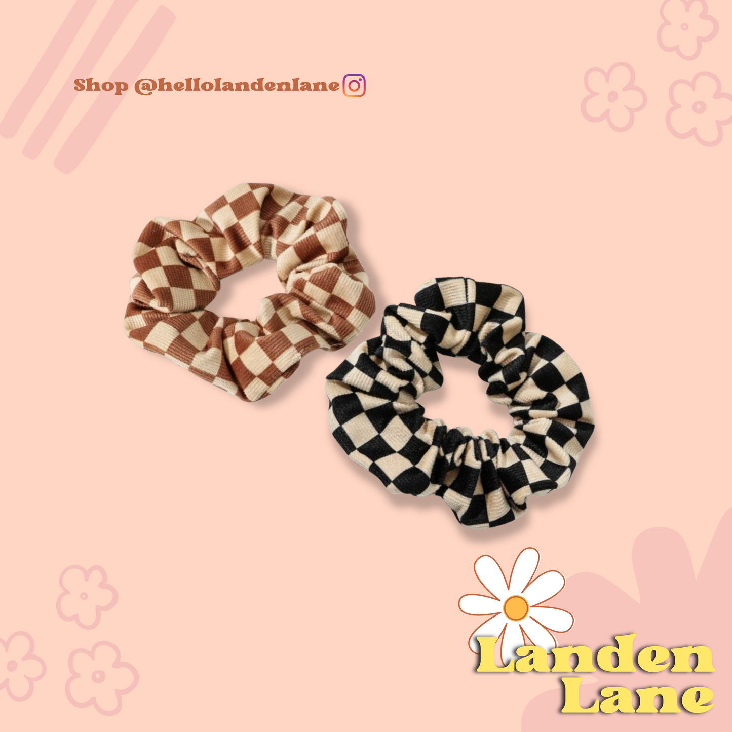 Brown-Biege and Black Biege Scrunching Pack