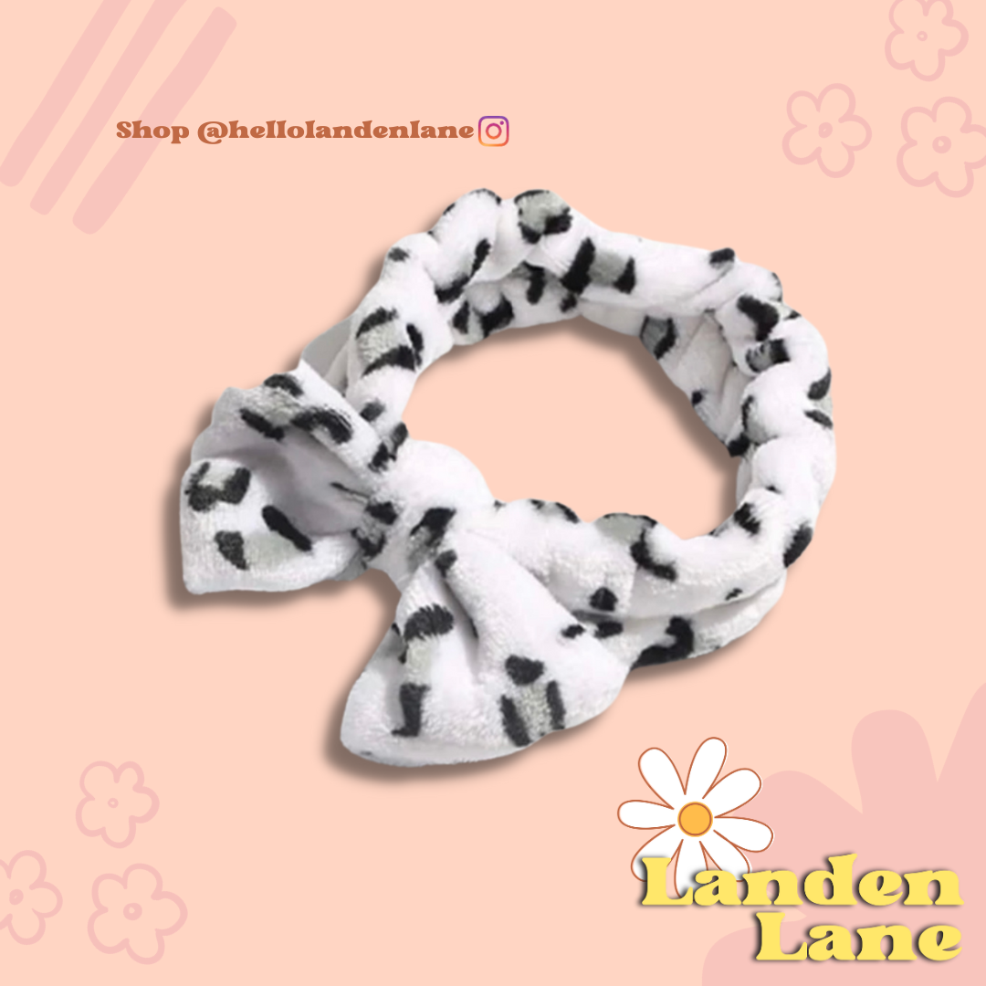 Leopard headband